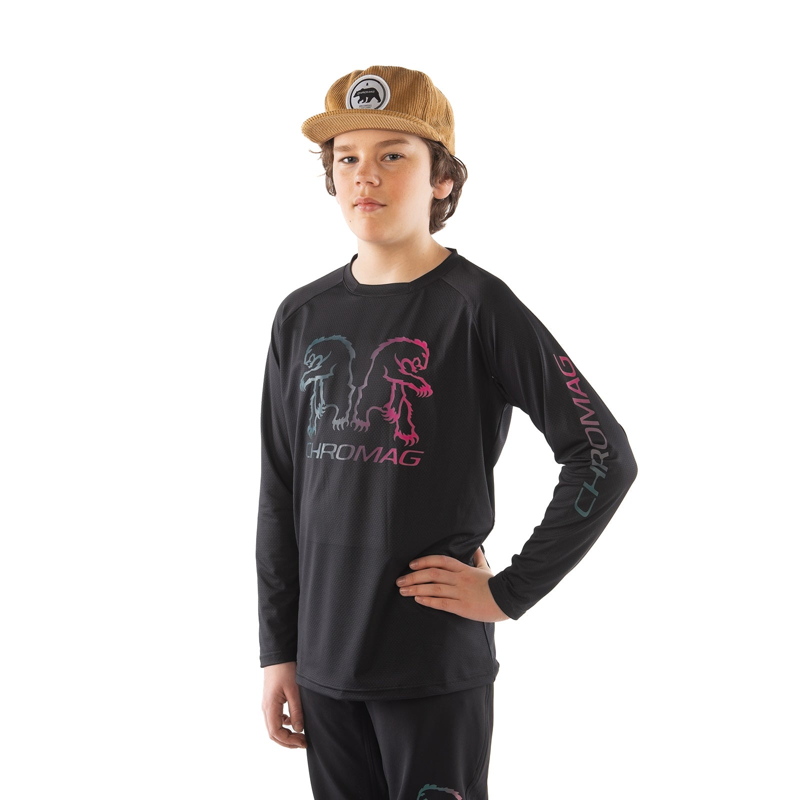 Model is 5' wearing size XL.